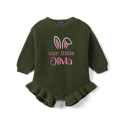Our Little Bunny Easter Baby Romper