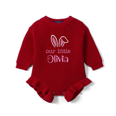 Our Little Bunny Easter Baby Romper