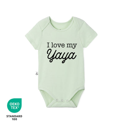 'I Love My Yaya' Bodysuit, Yaya Baby Onesie