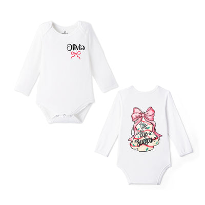 Custom Name Tiss The Season Bamboo Baby Bodysuit