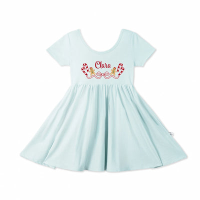 Baby Girl Gingerbread Christmas Dress