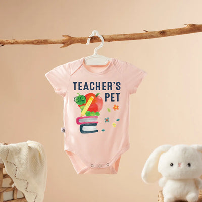 Back to School Teacher’s Pet Baby Onesie