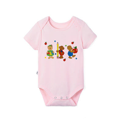Back to School Bamboo Baby Bodysuit