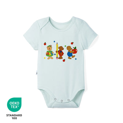 Back to School Bamboo Baby Bodysuit