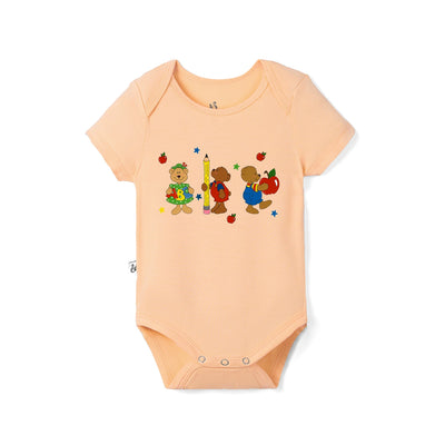 Back to School Bamboo Baby Bodysuit