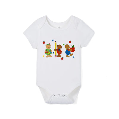 Back to School Bamboo Baby Bodysuit