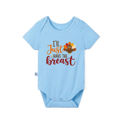 Bamboo I'll Just Have The Breast Please Baby Bodysuit