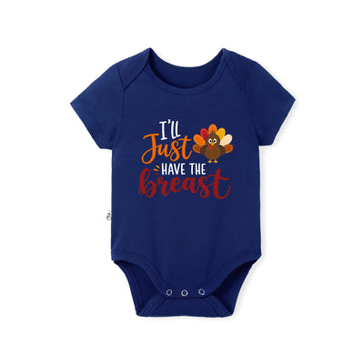 Bamboo I'll Just Have The Breast Please Baby Bodysuit