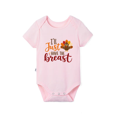 Bamboo I'll Just Have The Breast Please Baby Bodysuit