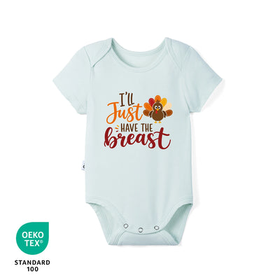 Bamboo I'll Just Have The Breast Please Baby Bodysuit