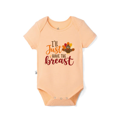 Bamboo I'll Just Have The Breast Please Baby Bodysuit