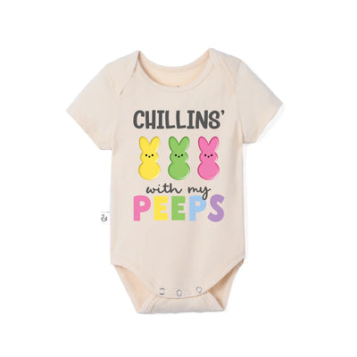 Chillin' With My Peeps Baby Onesie