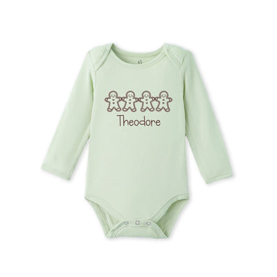 Christmas Gingerbread Baby Bodysuit