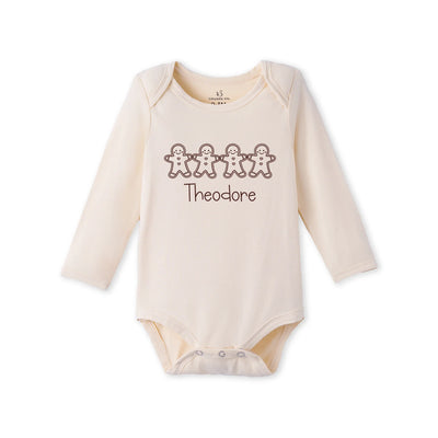 Christmas Gingerbread Baby Bodysuit