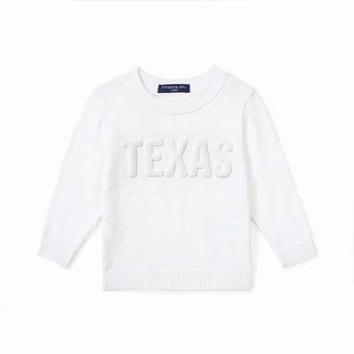 Custom 3D Name Baby Knit Long Sleeve Crewneck Sweater