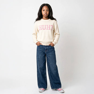 Custom Unisex Knit Long Sleeve Crewneck Sweater