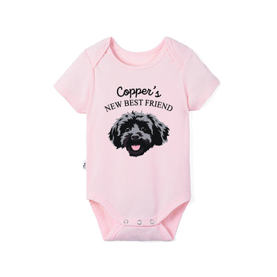 Custom Pet Best Friend Baby Onesie Bodysuit
