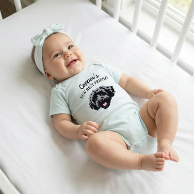 Custom Pet Best Friend Baby Onesie Bodysuit