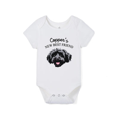 Custom Pet Best Friend Baby Onesie Bodysuit
