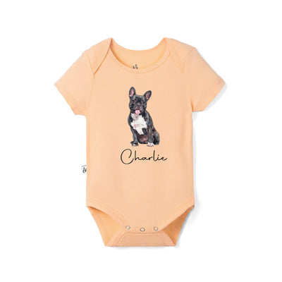 Custom Upload Pet Photo Baby Onesie