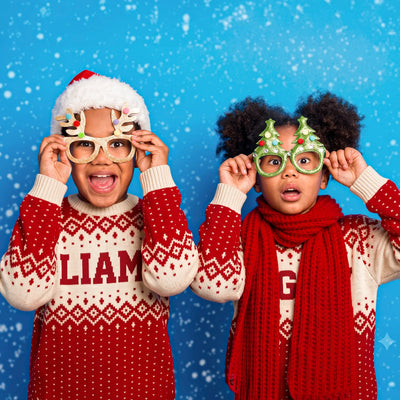 Custom Xmas Ugly Baby Knit Sweater