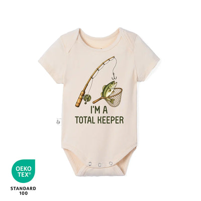 Cute Fisherman Baby Onesie