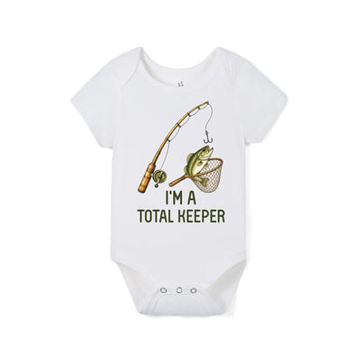 Cute Fisherman Baby Onesie