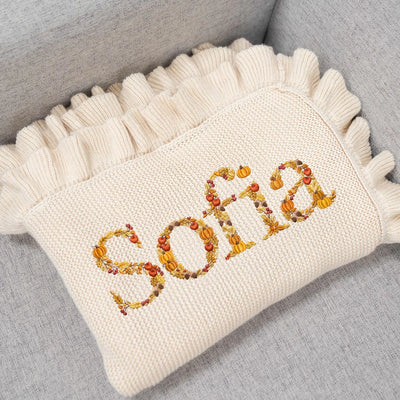 Embroidered Baby Themed Blankets