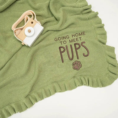 Going Home to Meet Puppy Baby Blanket is more than just a cozy wrap; it’s a beautiful announcement and a celebration of your growing family, designed to make that first meeting absolutely perfect.