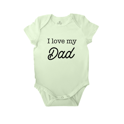'I Love My Dad' Bodysuit | The Sweetest Gift for Dad SwaddleAn