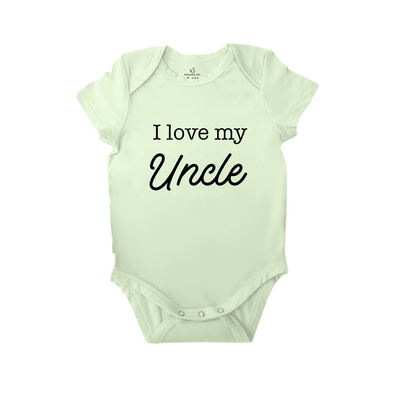 'I Love My Uncle' Bodysuit | For Uncle's Little Buddy SwaddleAn