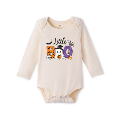 Little Boo Halloween Bamboo Baby Bodysuit