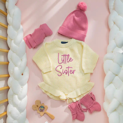 Little Sister Baby Romper - SwaddleAn
