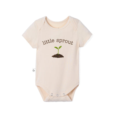 Little Sprout Baby Plant Lover Bamboo Onesie