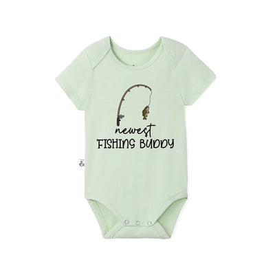 Daddy’s Fishing Buddy Baby Onesie