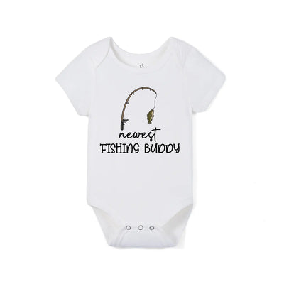 Daddy’s Fishing Buddy Baby Onesie