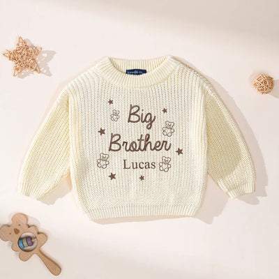 Personalized Little Brother & Big Brother Sweaters