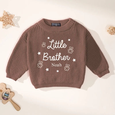 Personalized Little Brother & Big Brother Sweaters