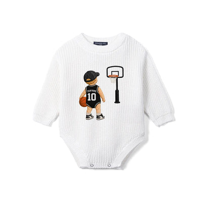 Personalized Team Name Basketball Baby Romper