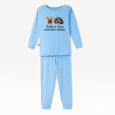 Printed New Best Friend Baby Pajamas