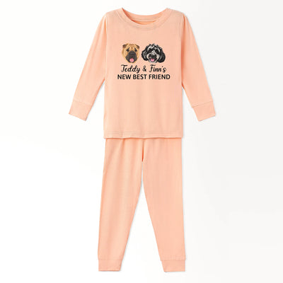Printed New Best Friend Baby Pajamas