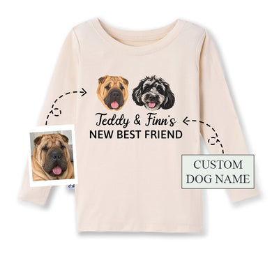 Printed New Best Friend Baby Pajamas