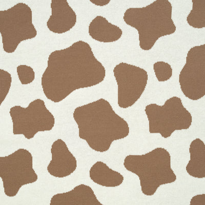 Baby Cow Jacquard Knit Blanket