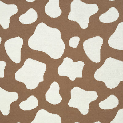 Baby Cow Jacquard Knit Blanket