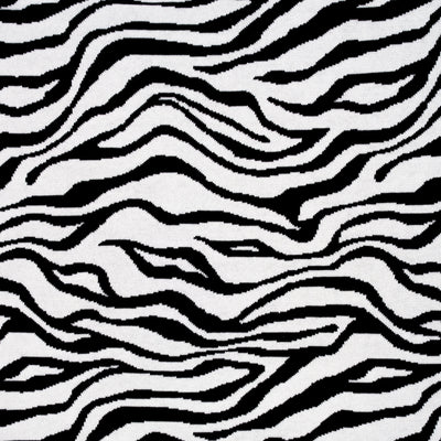 Baby Zebra Jacquard Knit Blanket
