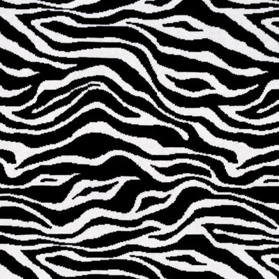 Baby Zebra Jacquard Knit Blanket