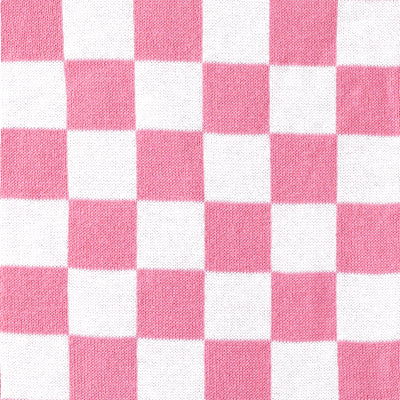 Pink Checker Baby Knit Playsuit