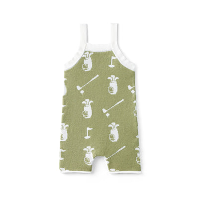 Golf Jacquard Knit Playsuit