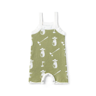 Golf Jacquard Knit Playsuit