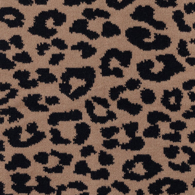 Leopard Baby Knit Playsuit